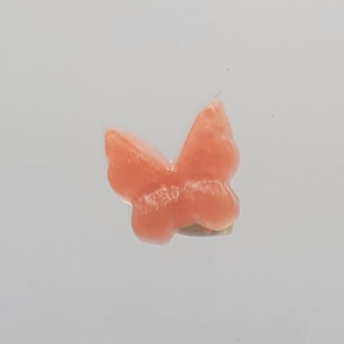 Handmade Resin Butterfly Stud Earrings - Unique & Whimsical
