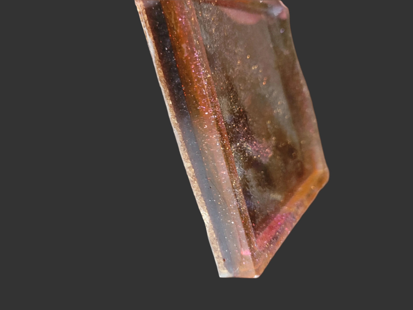 Handcrafted Resin Coaster Square - Unique Art Piece