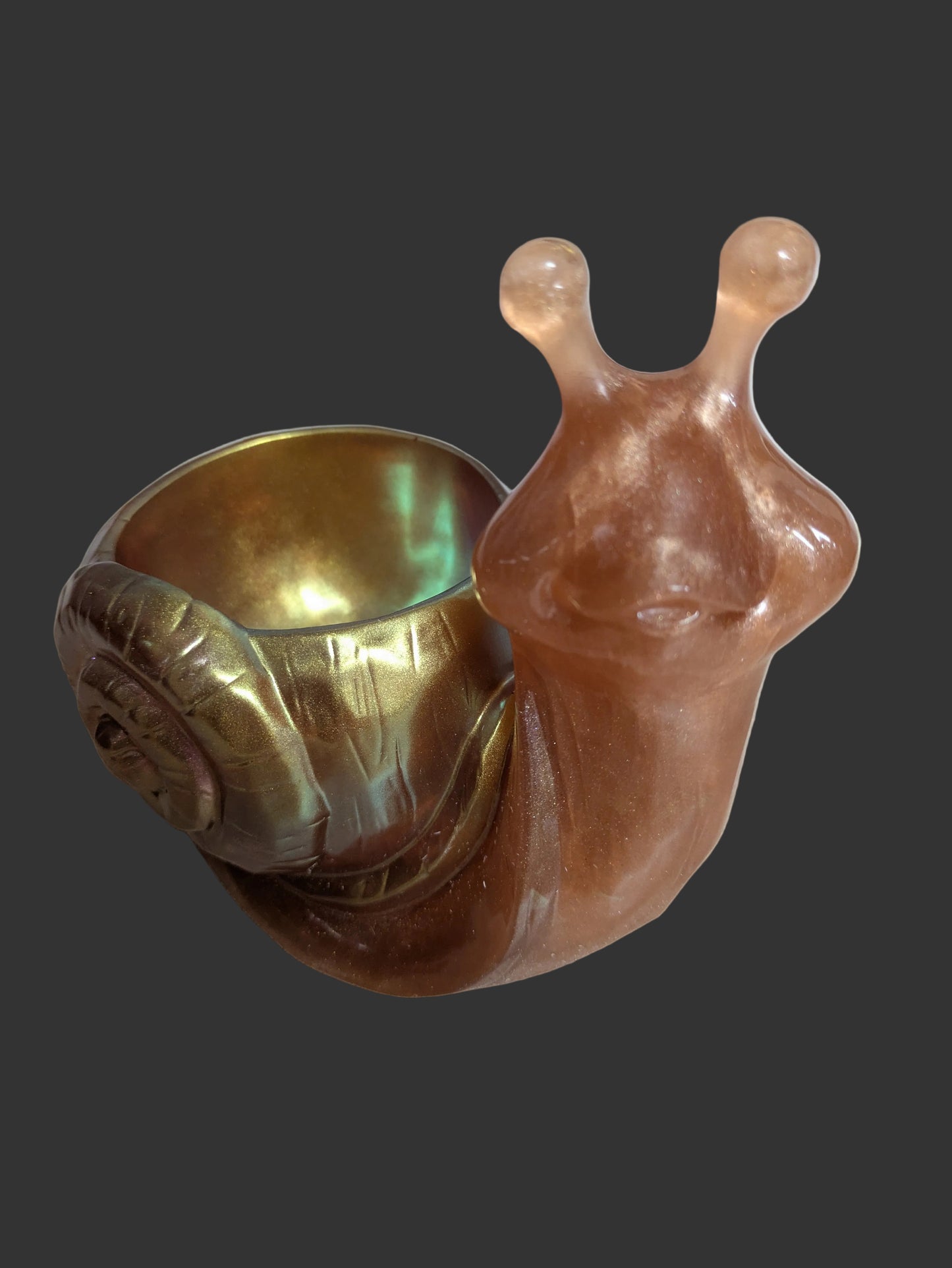 Resin Snail Planter