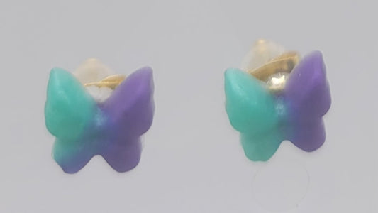 Handmade Butterfly Stud Earrings | Unique Handmade Jewelry
