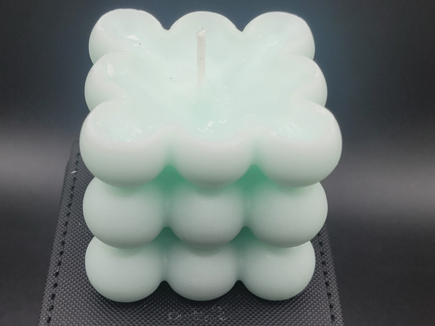 Handcrafted Bubble Candle - Decorative and Functional