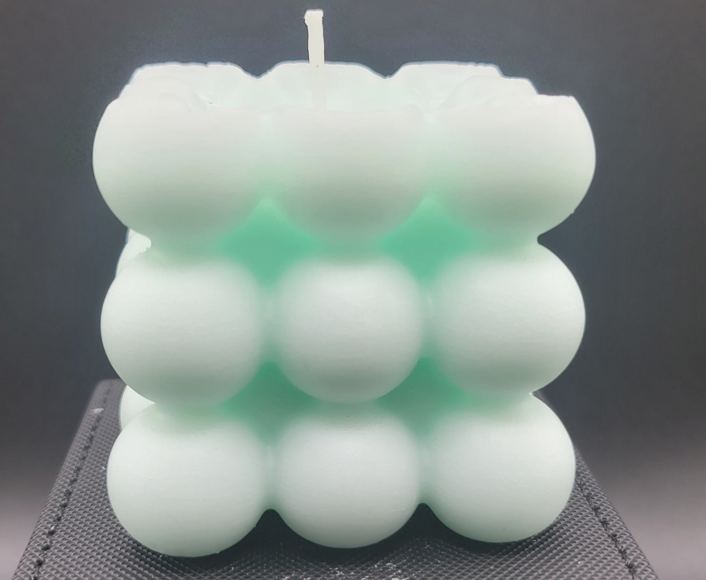 Handcrafted Bubble Candle - Decorative and Functional