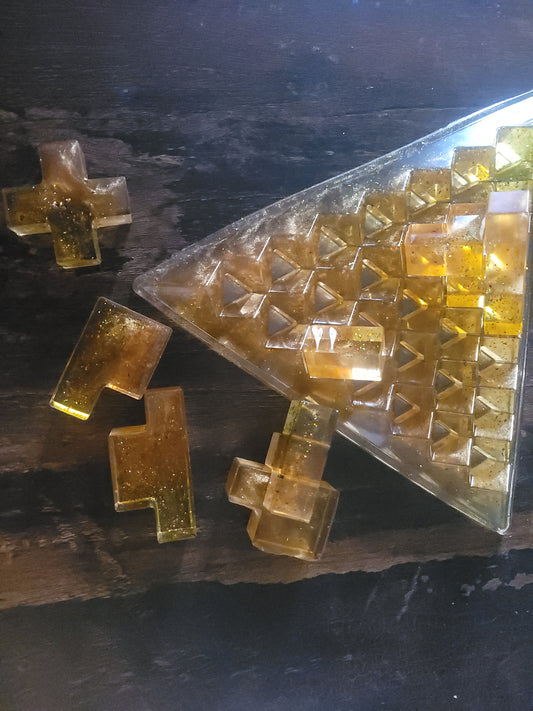 Handcrafted 3D Pyramid Puzzle - Unique Entertainment