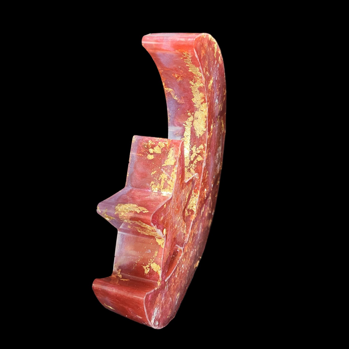 Handcrafted Moon & Star Trinket Shelf - Unique