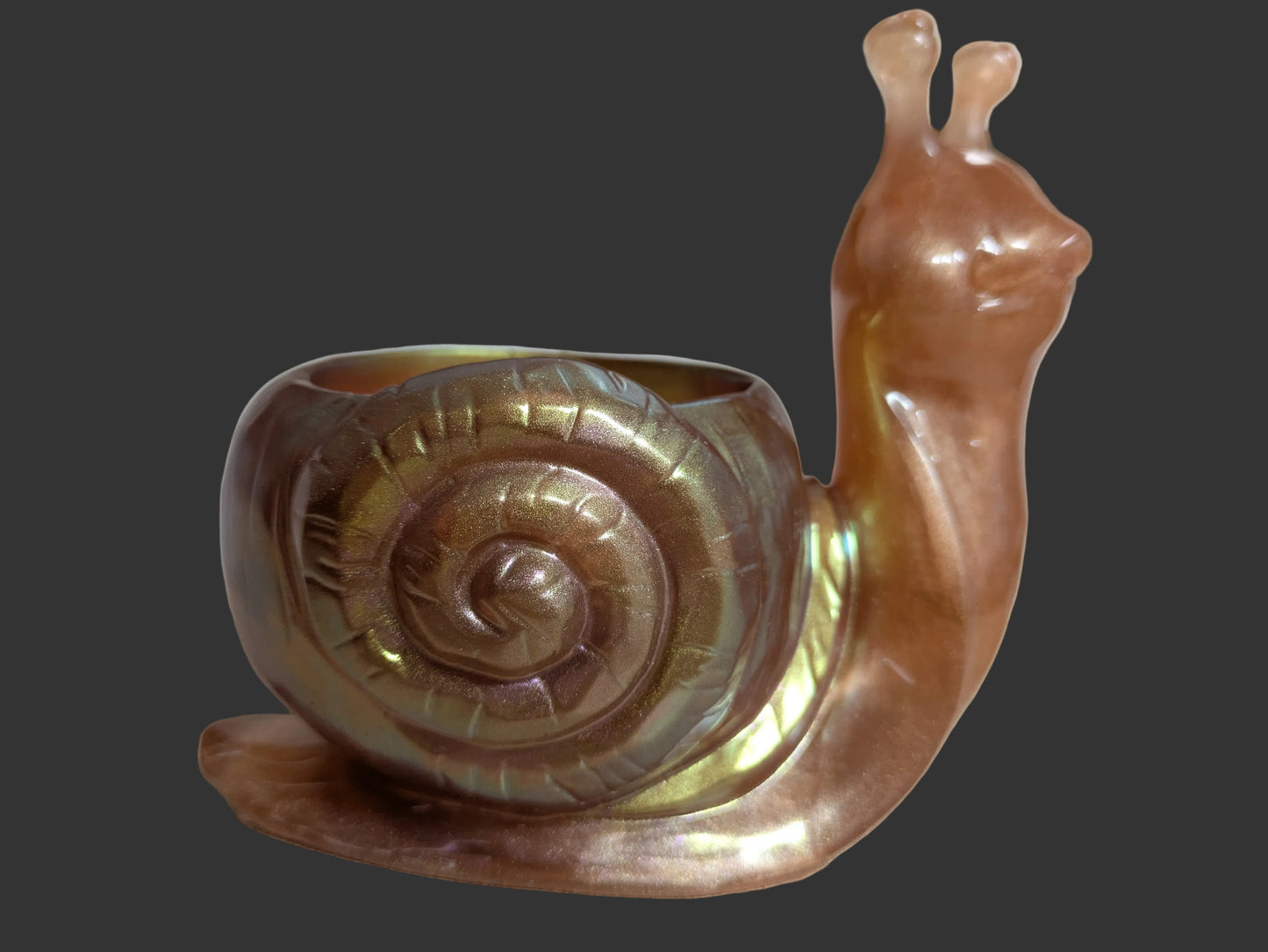 Resin Snail Planter