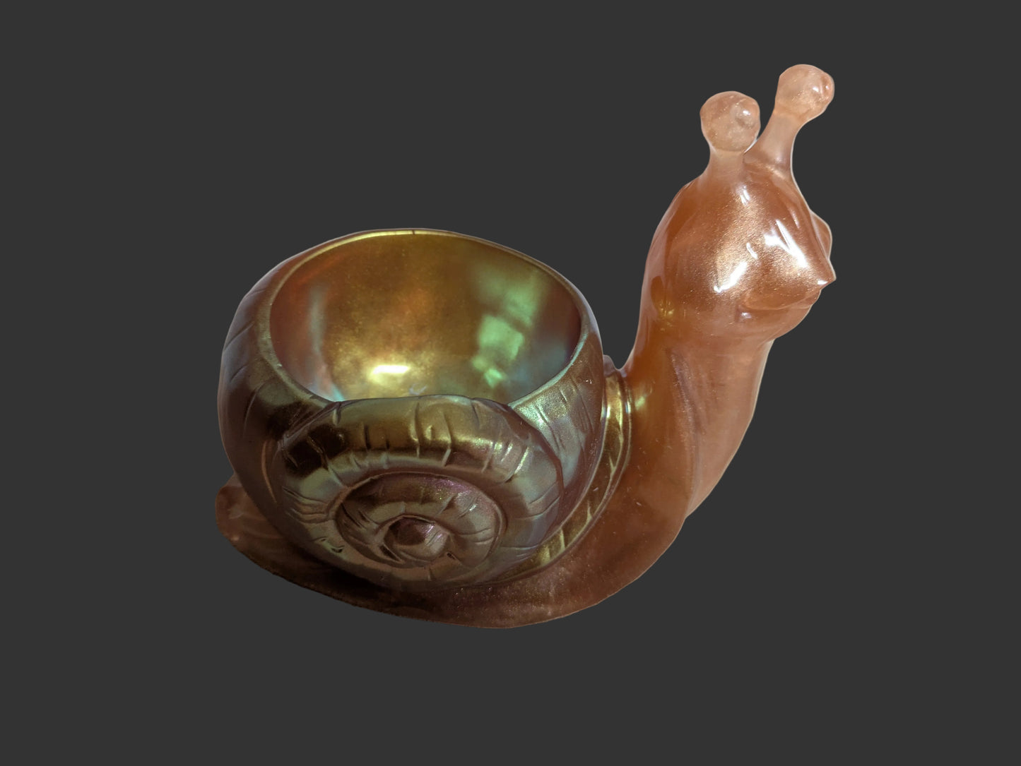 Resin Snail Planter