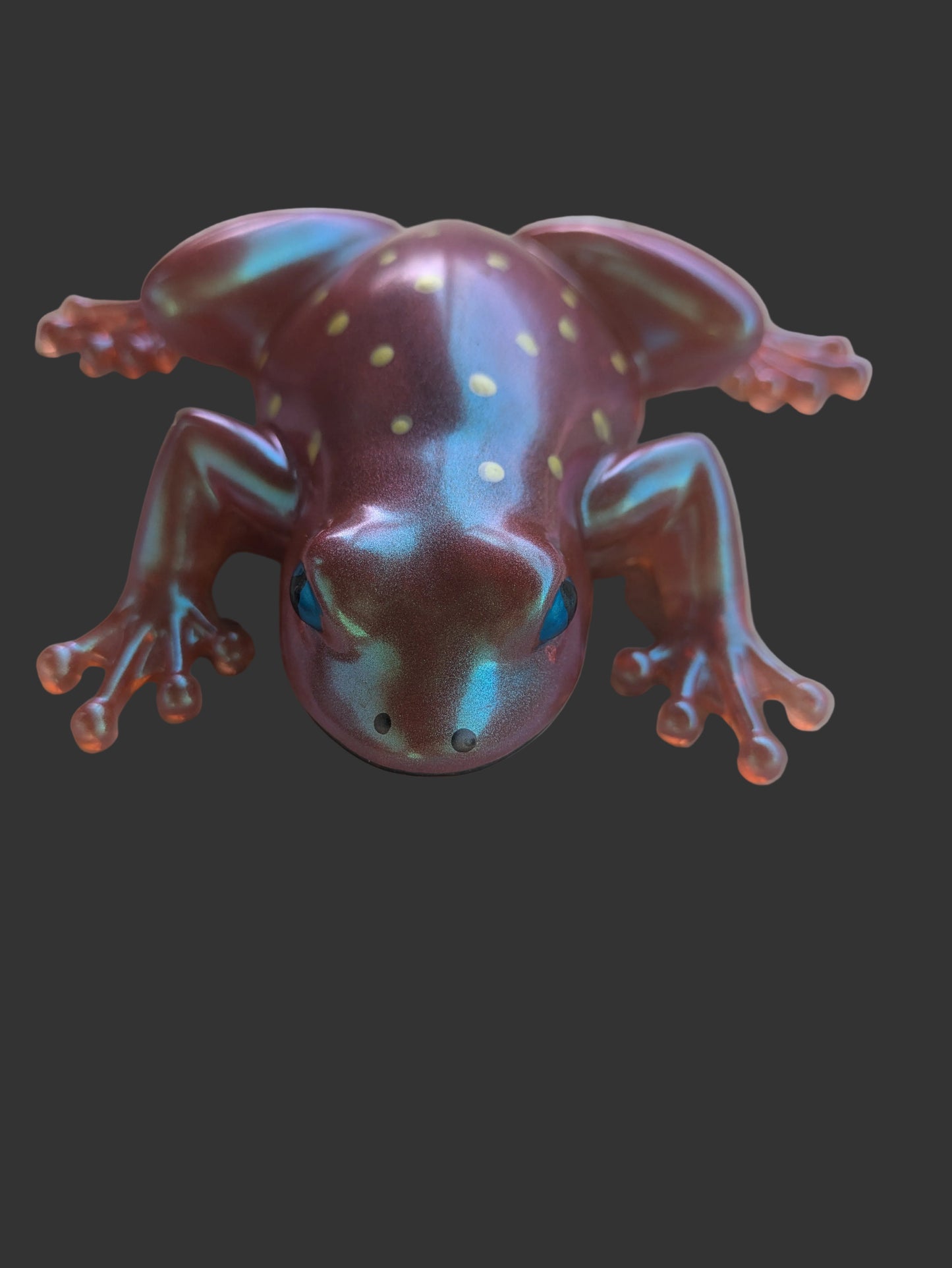 Spotted resin frog