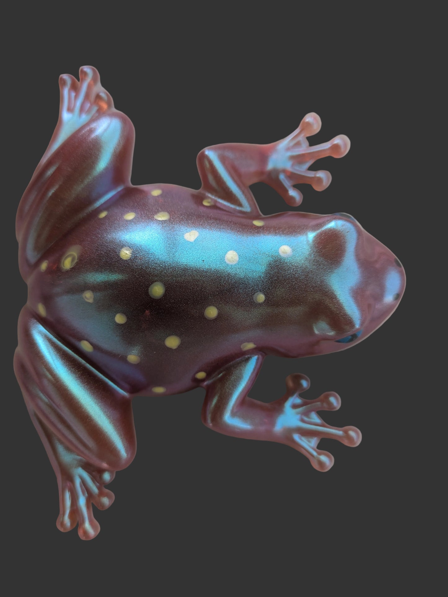 Spotted resin frog