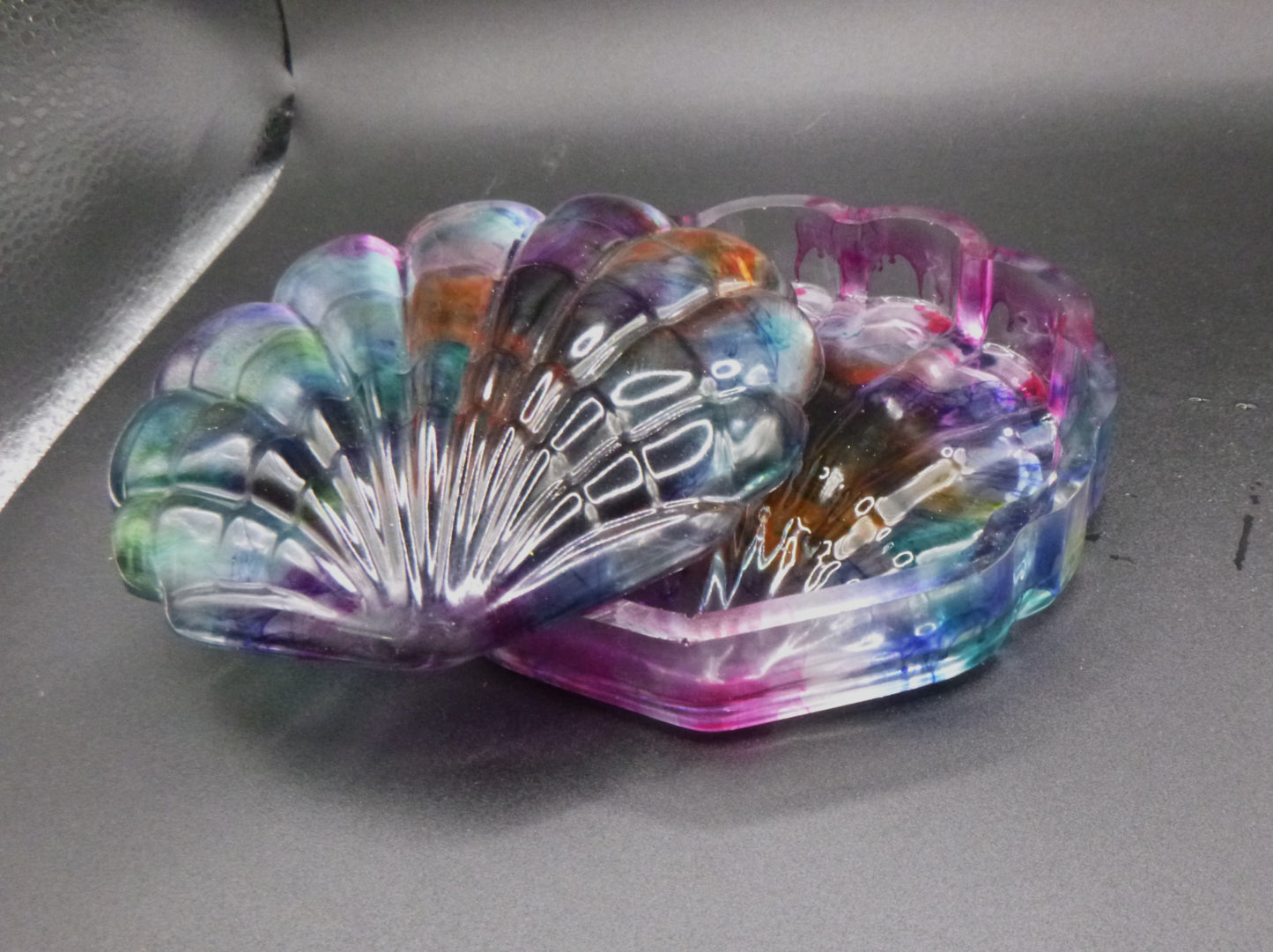 Seashell jewelry box